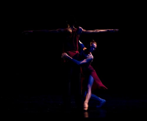 Jovan Dansberry and Amanda Copple of Monat Dance