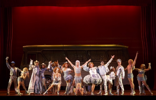 Company of Priscilla in the number 'Go West'