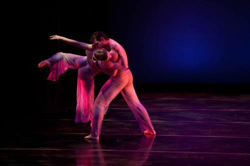 Mariel Greenlee and Tim June in David Hochoy's 'Romeo and Juliet Fantasy'.