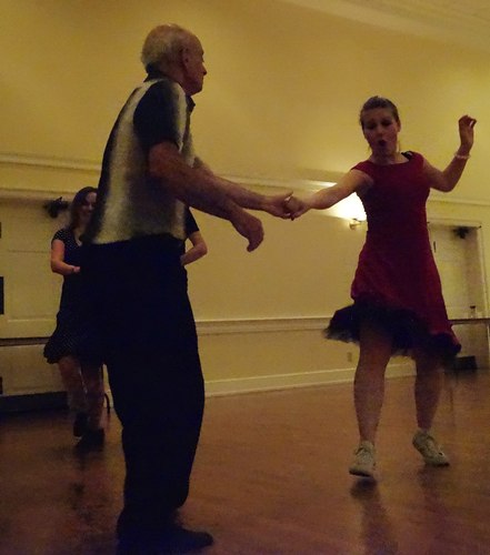 Philadelphia Swing Dance Society party - the dancers at the party were a pleasure to watch and an honor to dance with - this was true of both beginners and advanced dancers