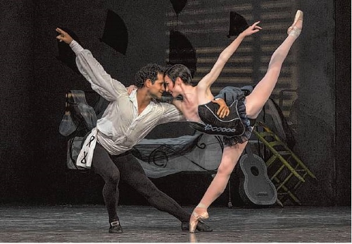 Ballet San Jose Artistic Director José Manuel Carreño takes the stage in Roland Petit's 1949 retelling of 'Carmen' as Don José, with Alexsandra Meijer in the title role.