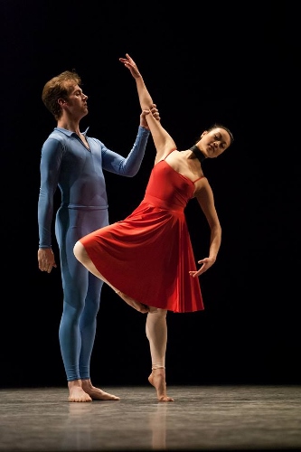 IU Ballet Theater's Matthew Rusk and Natalie Nguyen.