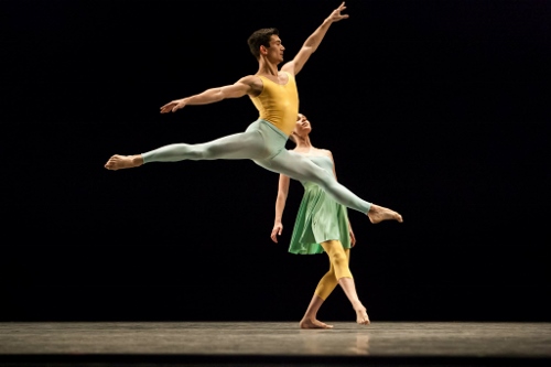 IU Ballet Theater's Andy Copeland and Cara Hansvick.