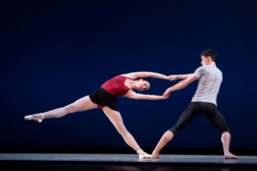 IU Ballet Theater's Katie Zimmerman and Aaron Anker.