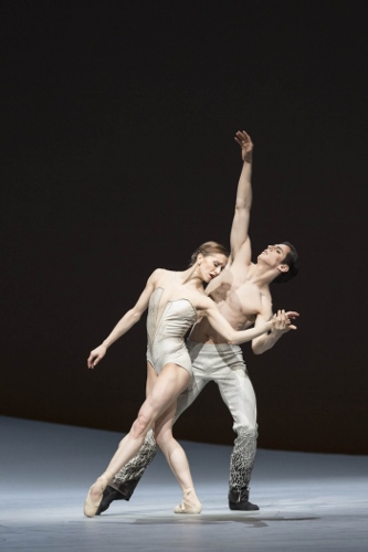The Royal Ballet in Christopher Wheeldon's 'Aeternum Pas de Deux.'