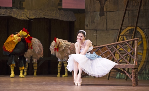 The Royal Ballet's Natalia Osipova as Lise in a scene from Frederick Ashton's 'La Fille mal gardée.'
