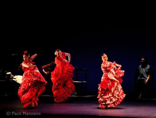 Belen Maya, Merche Esmeralda, and Rocio Molina in CARACOLES Flamenco Festival 2008 