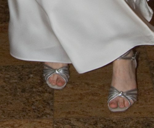 Sima is wearing custom made shoes from <a href='http://www.worldtonedance.com' target='_blank'>Worldtone</a>.