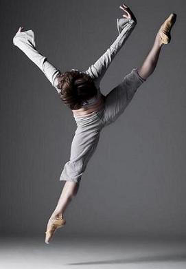 BalletX dancer Laura Feig, 2009.